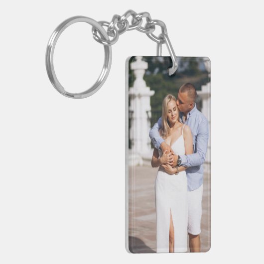 Drive Safe My Love – Personalized Valentine’s キーホルダー (正面左)