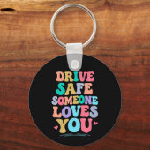 Drive safe someone loves you キーホルダー (裏面)
