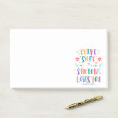 Drive safe someone loves you ポストイット (デスク)