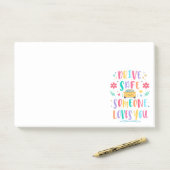 Drive safe someone loves you ポストイット (デスク)