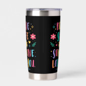 Drive safe someone loves you 保温保冷タンブラー (左面)