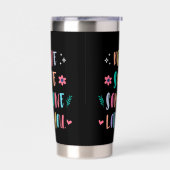 Drive safe someone loves you 保温保冷タンブラー (左面)