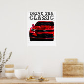 drive the classic-Chevrolet Camaro ポスター (キッチン)