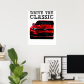 drive the classic-Chevrolet Camaro ポスター (ホームオフィス)