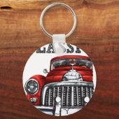 drive the classic-convertte car 2 キーホルダー (正面)