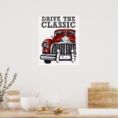 drive the classic-convertte car 2 ポスター (キッチン)