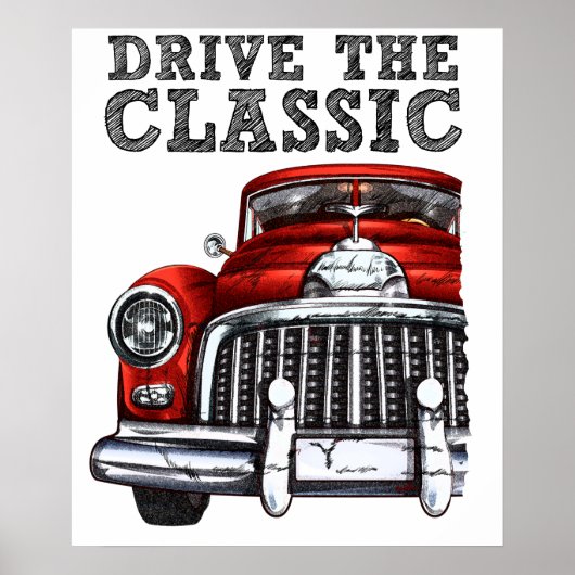drive the classic-convertte car 2 ポスター (正面)