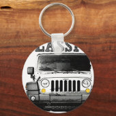 drive the classic-jeep キーホルダー (正面)