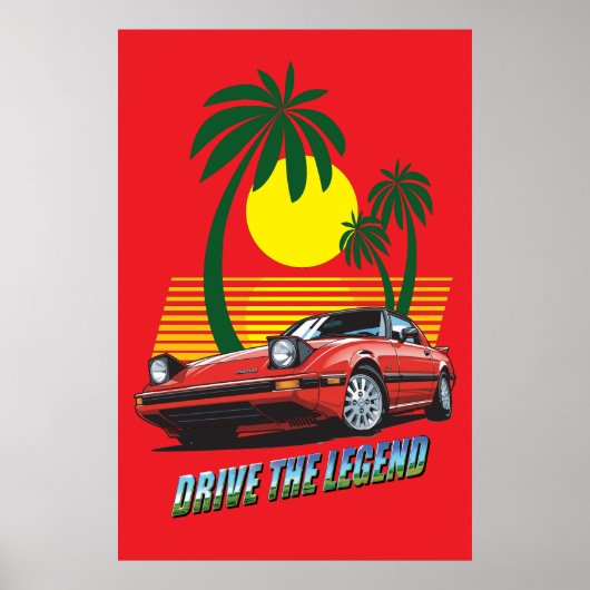 'Drive the Legend' v02 ポスター (正面)