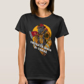 Driven by Courage Firefighter First Responders Fir Tシャツ (正面)