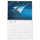 Driven By Design 12-Month Calendar カレンダー (2月 2027)