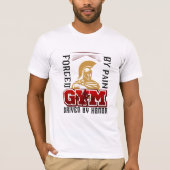 Driven by Honor Spartan Warrior Tシャツ (正面)