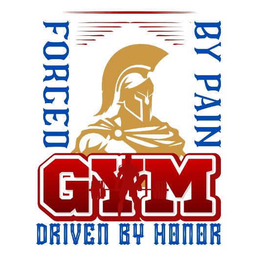 Driven by Honor Spartan Warrior Tシャツ