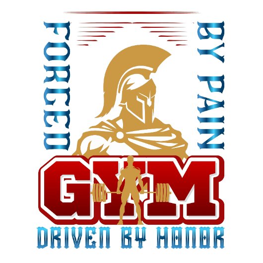 Driven by Honor Spartan Warrior Tシャツ