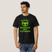 Driver Exe Not Responding Trucker Gift Tシャツ (正面フル)