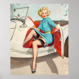 Driver Pin Up ポスター