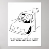 Driver Says Cheese When Passing a Speed Camera ポスター (正面)