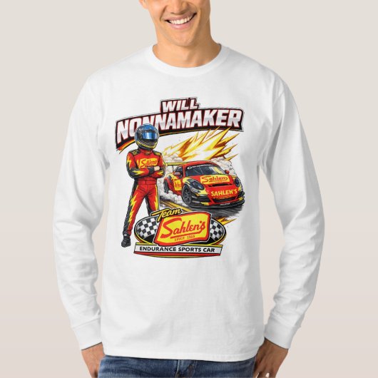 Driver Will Nonnamaker Tシャツ (正面)