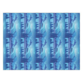 Driving down the road with a christmas tree        テーブルクロス (正面(横))