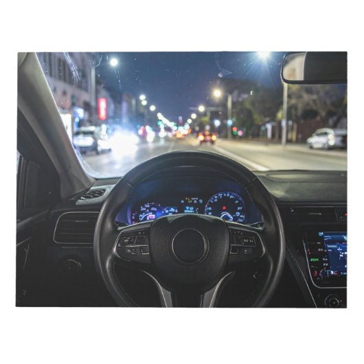 Driving in the city ノートパッド (正面)