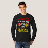 Driving Instructor School Lessons Driver Education Tシャツ (正面フル)