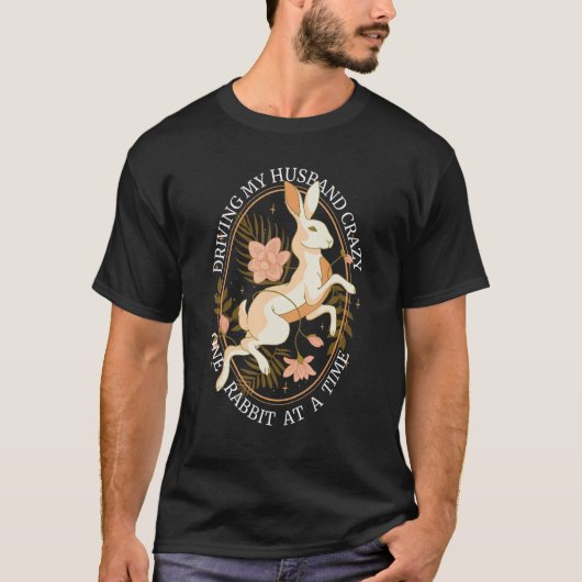 Driving My Husband Crazy One Rabbit At A Time Jump Tシャツ (正面)