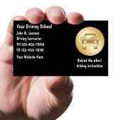 Driving School Business Card 名刺