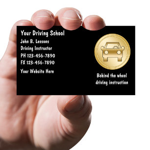 Driving School Business Card 名刺
