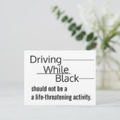 Driving While Blackはがき ポストカード (スタンド正面)