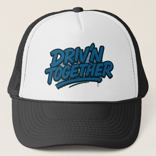 Driv'N Together - Graffiti Style Hat キャップ (正面)