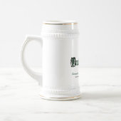 DRM Ankhのロゴw/Textビールステイン ビールジョッキ (左)