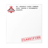 DRNクラシファイドメモ帳 ノートパッド (正面)