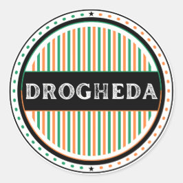 Drogheda City Pride Emblem – Irish Identity ラウンドシール