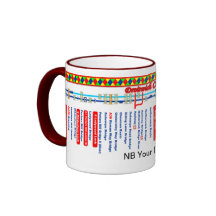 Droitwich運河のルートマップ