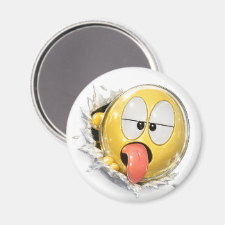 Drolii 3D Emoji Round Magnet マグネット