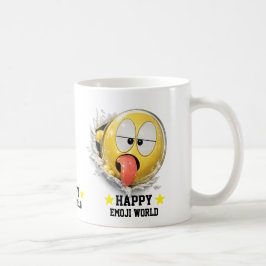 Drolii Emoji Classic White Mug | 3D Character コーヒーマグカップ