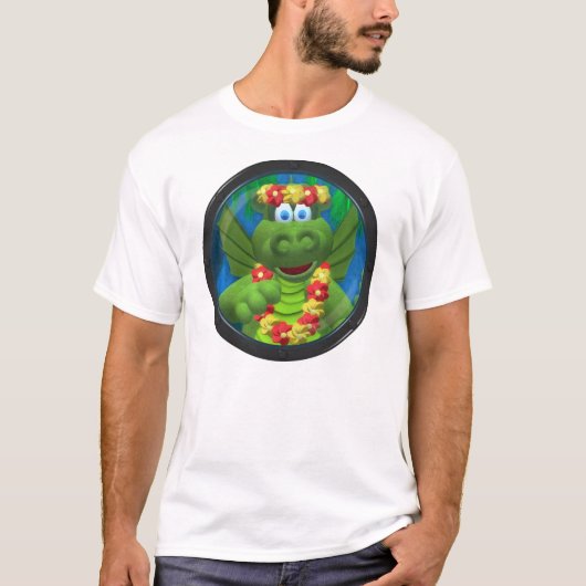 Drollyドラゴン: 蒸気口 tシャツ (正面)