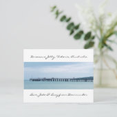 Dromana Jetty、ビクトリア、オーストラリア ポストカード (スタンド正面)