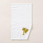 Dromedary Camel Design Monogrammed バスタオルセット (ハンドタオル)