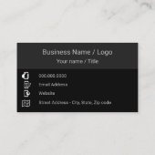 Droneフォトビデオ 名刺 (裏面)