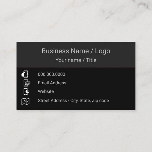 Droneフォトビデオ 名刺 (裏面)