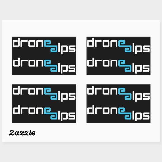 Drone Alps Sticker Pack 長方形シール (シート)