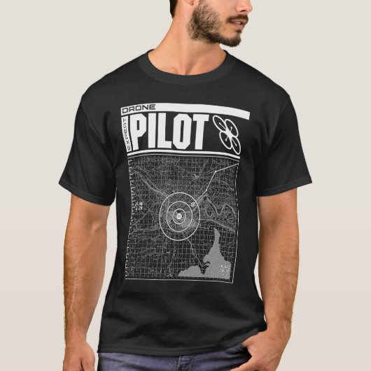 Drone Expert Pilot Tシャツ (正面)