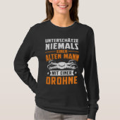 Drone For Men with FPV Boy Women Copter Multicopt Tシャツ (正面)