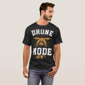 Drone Mode On Enthusiasts Wings If I Duck you Sho Tシャツ (正面フル)