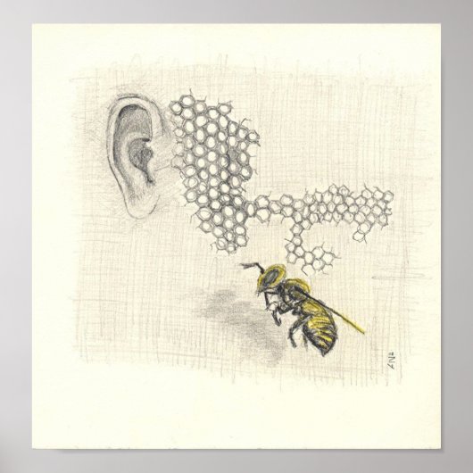 Drone on Canvas ポスター (正面)