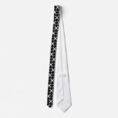 Drone pilot neck tie | Black and white ネクタイ (裏面)