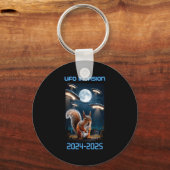 Drone Ufo Alien Invasion Uap New Jersey キーホルダー (正面)