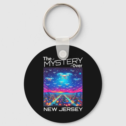 Drones New Jersey The Mystery Over New Jersey Funn キーホルダー (正面)