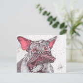 DROOLING. DOGUE DE BORDEAUX  シーズンポストカード (スタンド正面)